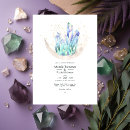 Search for watercolor gem invitations Gemstone