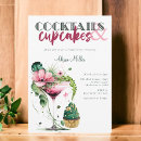 Search for cupcake bridal shower invitations Brunch and bubbly