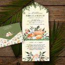Search for fox invitations It's a girl