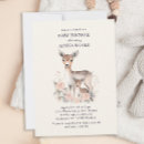 Search for cute fawn invitations Forest animals