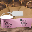 Search for happy birthday ribbon Pink