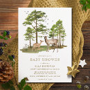 Search for rustic deer baby shower invitations Gender neutral