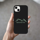 Search for black mountains iphone cases Hiking