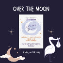 Search for purple moon baby shower invitations Twinkle twinkle