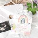Search for miracle baby invitations Watercolor