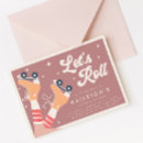 Search for roller skating birthday invitations Roller rink party