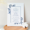 Search for marine wedding invitations Seashells