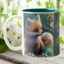 Search for orange fox mugs Cute