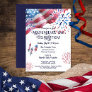 Search for american flag invitations Watercolor