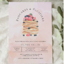 Search for pancake baby pregnancy invitations Pink