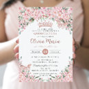 Search for cherry blossoms invitations Butterflies princess crown tiara