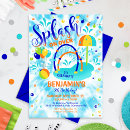 Search for splash pad party invitations For kids