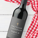 Search for baptism wine labels Christening