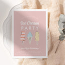 Search for pastel ice cream birthday invitations For her