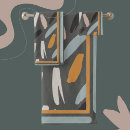 Search for teal and brown bathroom accessories Contemporary