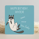 Search for siamese cat birthday cards Kitty