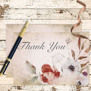 Search for pink gold thank you cards Vintage
