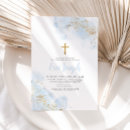 Search for cross christening invitations Boys