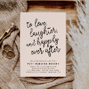 Search for day after brunch wedding invitations Typography