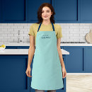 Search for pastel color aprons Blue