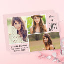 Search for girly graduation invitations Blush pink