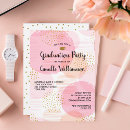 Search for gold glitter graduation invitations Simple