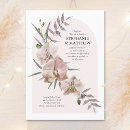 Search for floral arch wedding invitations Dusty rose