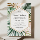 Search for monstera leaf wedding invitations Beach