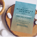 Search for beach rehearsal dinner invitations Typography
