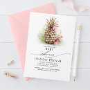 Search for pineapple baby shower invitations Hawaiian