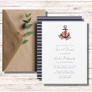 Search for anchor bridal shower invitations Floral