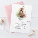 Search for pineapple bridal shower invitations Tropical