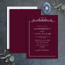 Search for burgundy border invitations Flowers