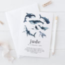 Search for ocean animal invitations Boy