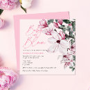 Search for magnolia baby shower invitations Baby in bloom