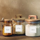 Search for pantry labels Storage jar