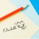 Search for cat books rubber stamps Kids