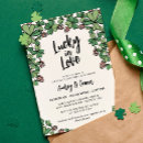 Search for clover invitations Four leaf clovers