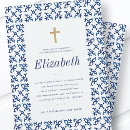 Search for mediterranean blue invitations Modern