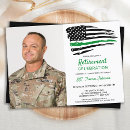 Search for military retirement invitations Soldier