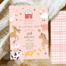 Search for barnyard invitations Party animals