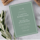 Search for black and sage wedding invitations Classy