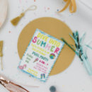 Search for end of summer party invitations Colourful