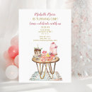 Search for cupcake bakery invitations Girl