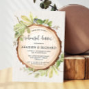 Search for woodland rehearsal dinner invitations Woods