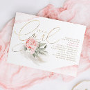 Search for its a girl invitations Stylish trendy script typography