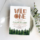 Search for a little wild one baby shower invitations Forest