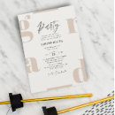 Search for biege invitations Simple