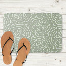 Search for sage green bath mats Retro