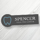 Search for dental clinic magnets Executive staff professional tag